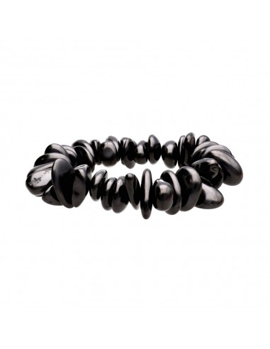 Grand bracelet en copeaux de shungite
