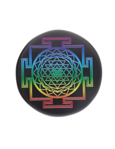 Placa de Obsidiana con Simbología de...