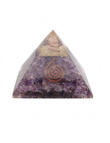 Amethyst Amethyst Pyramid in Resin...