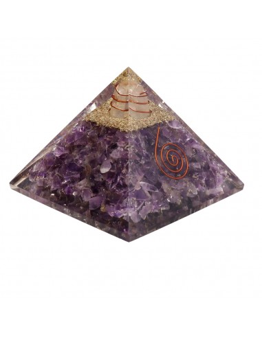 Amethyst Amethyst Pyramid in Resin...