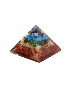 Pirâmide de Orgonite Chakra... 2