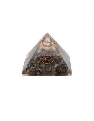 Sapphire Orgonite Pyramid in Resin...