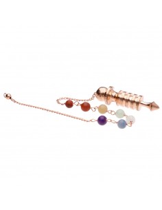 Pendule Isis en cuivre avec... 2