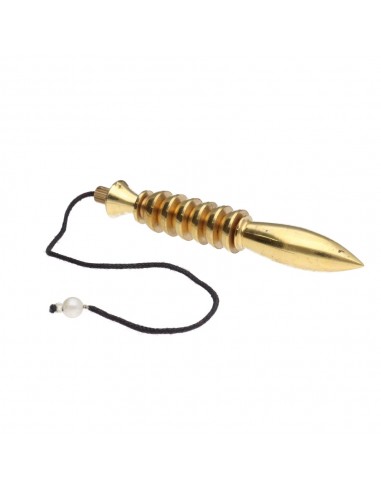 Pêndulo de Karnak em bronze com corda...