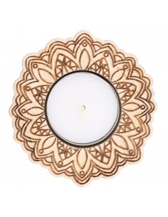 Mandala Flower Candle Holder 2