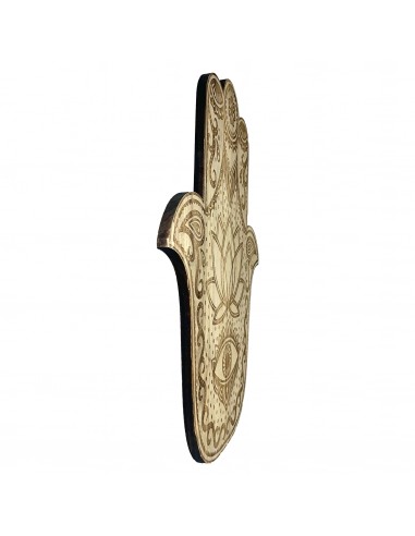 Retablo Paulownia Mano de Fátima 70cm