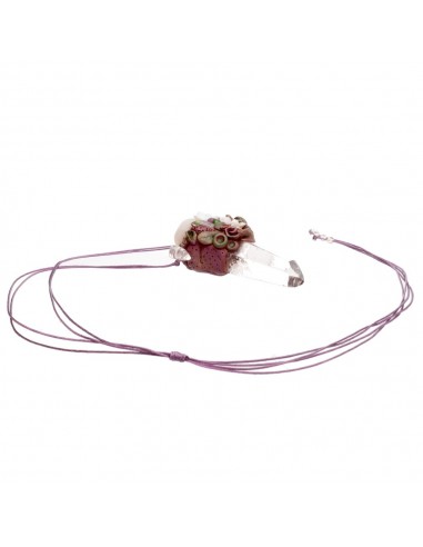 Péndulo de Citrino y Ágata Dendrítica...