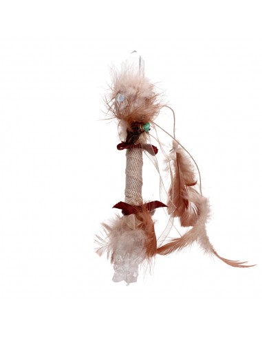 Vara de Poder de Cuarzo Láser y Drusa...