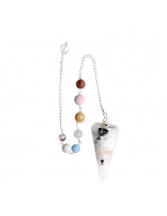 Faceted Moonstone Pendulum...