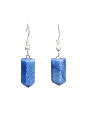 Boucles d'oreilles argentées en...