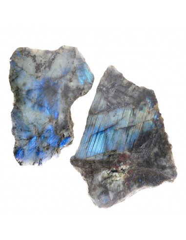 Plaque en labradorite polie (paquet...