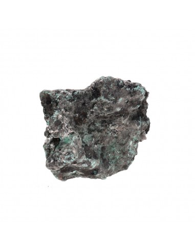 Pedaço de malaquite fibrosa