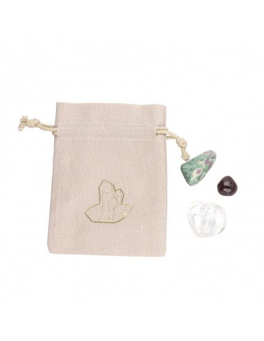 Kit of 3 Minerals for Overcoming