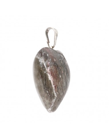 Heart of Quartz with Green Tourmaline...