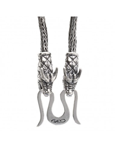 Gotland Braided Chain 2mm in Sterling...