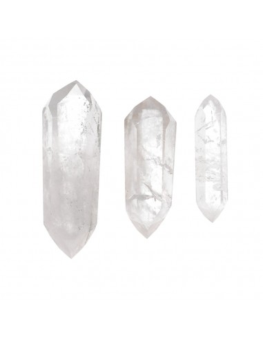 Biterminados de Cuarzo Blanco (Pack...