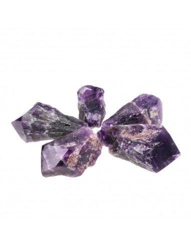 Puntas de Amatista Chevron Calidad Extra