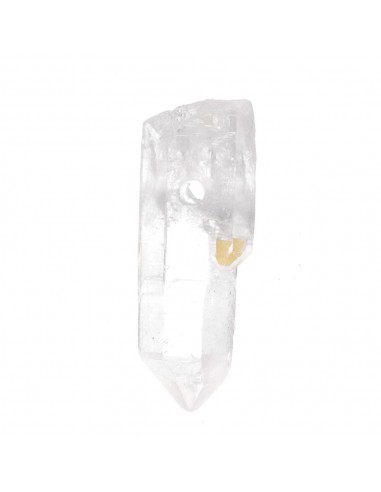 White Quartz Point with Hole Pendant
