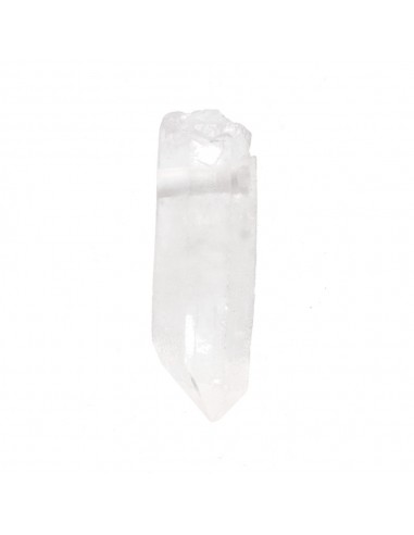 White Quartz Point with Hole Pendant