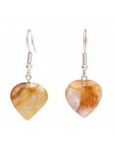 Boucles d'oreilles cœur en...