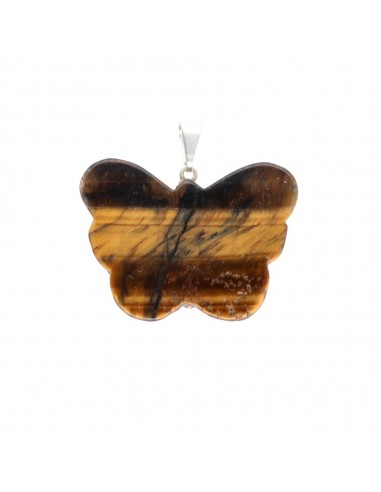Tiger Eye Butterfly Pendant