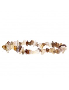 Botswana Agate Chip Bracelet