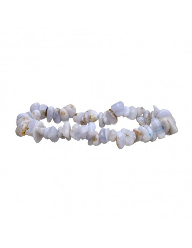 Blue Chalcedony Chip Bracelet
