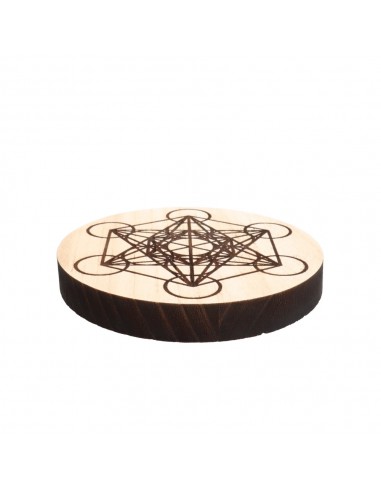 Base de altar circular Metatron 8cm