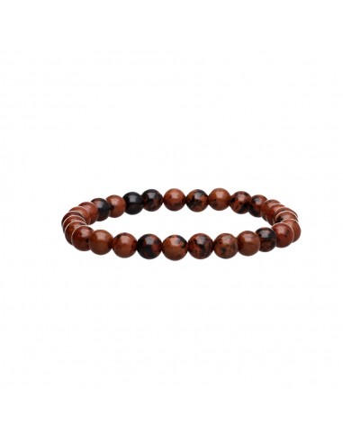 Mahogany Obsidian Bracelet 6mm