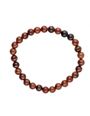 Mahogany Obsidian Bracelet 6mm