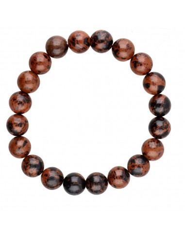 Pulsera de Obsidiana Caoba 10mm