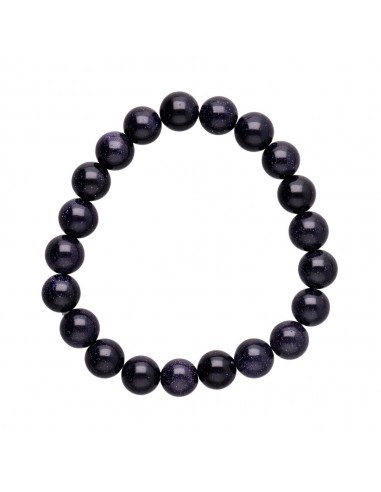 Bracelet de pierres précieuses bleues...