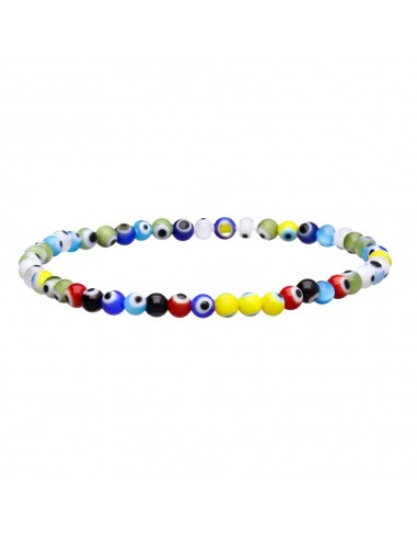 Pulseira Olho Turco Multicolorida 4mm