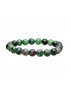 Pulseira de Rubi Zoisite 8mm