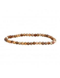 Pulseira de ágata louca 4mm