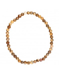 Pulseira de ágata louca 4mm 2