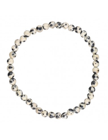 Pulsera de Jaspe Dálmata 4mm