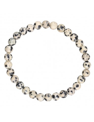 Dalmatian Jasper Bracelet 6mm