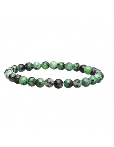 Pulseira de Rubi Zoisite 6mm