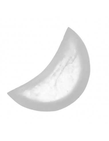 Selenite Moon Bowl Small