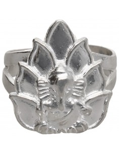 Anillo Ganesha Flor de Loto...