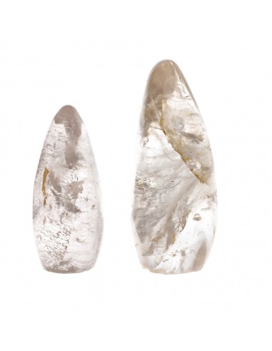 Formes de quartz prismatique poli