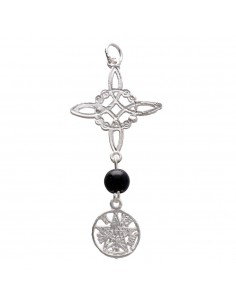 Colgante Nudo de Bruja y...