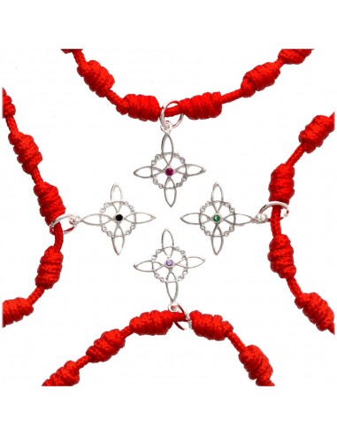 Pulseira dos 7 nós de proteção e nó...