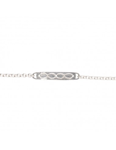 Pulsera Símbolo Atlante en Plata de...