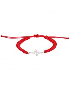 Pulsera de Cuerda Roja con...