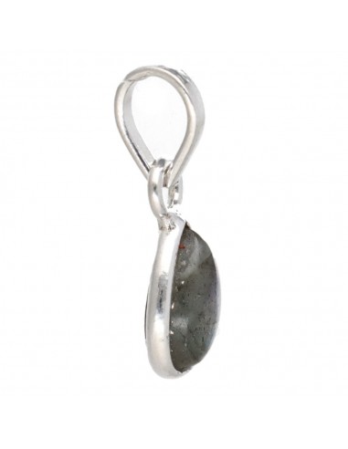 Mini pendentif Labradorite en argent 925