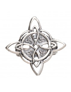 Anillo Nudo de Bruja Grande...