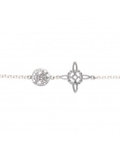 Pulsera Nudo de Bruja y...