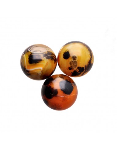 Esfera de Ágata Teñida Grande
